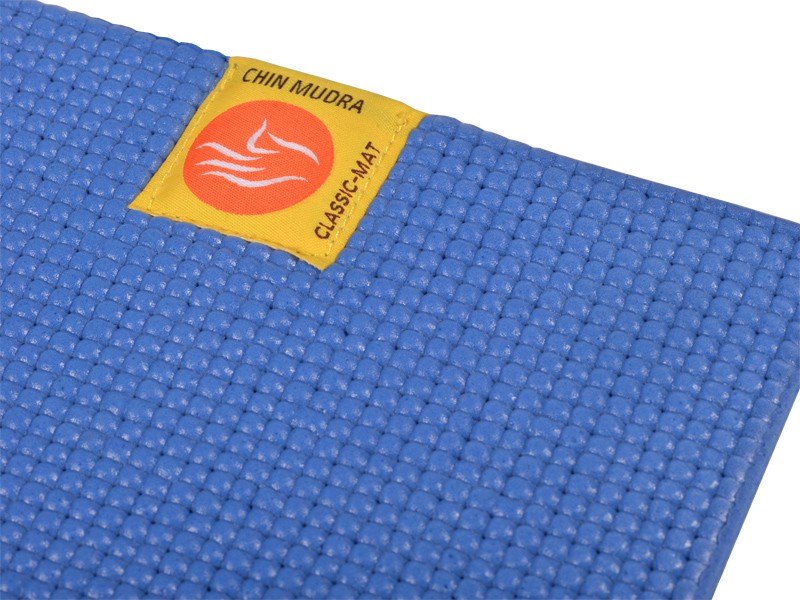 Tapis de yoga Non toxiques - 183cm x 61cm x 4.5mm Bleu