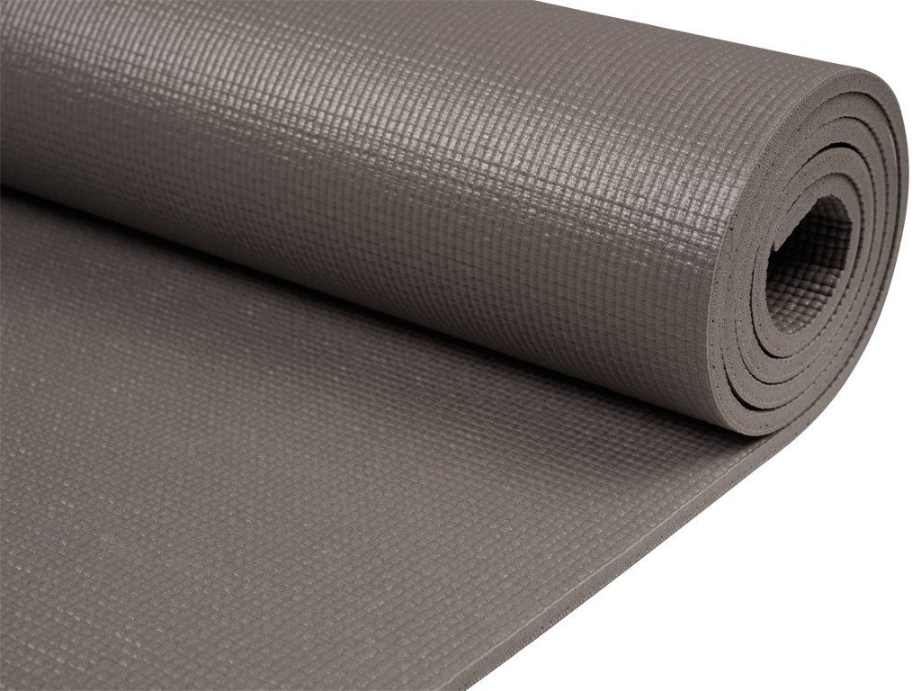 Tapis de Yoga Pilate et Ashtanga yoga - 183 cm x 61 cm x 8 mm Gris