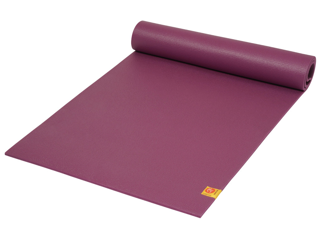 Tapis de Yoga Pilate et Ashtanga yoga - 183 cm x 61 cm x 8 mm Prune - Presque Parfaits