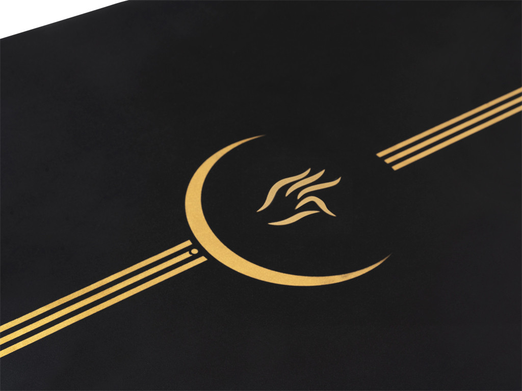 Tapis de Yoga Shiva Moon Noir