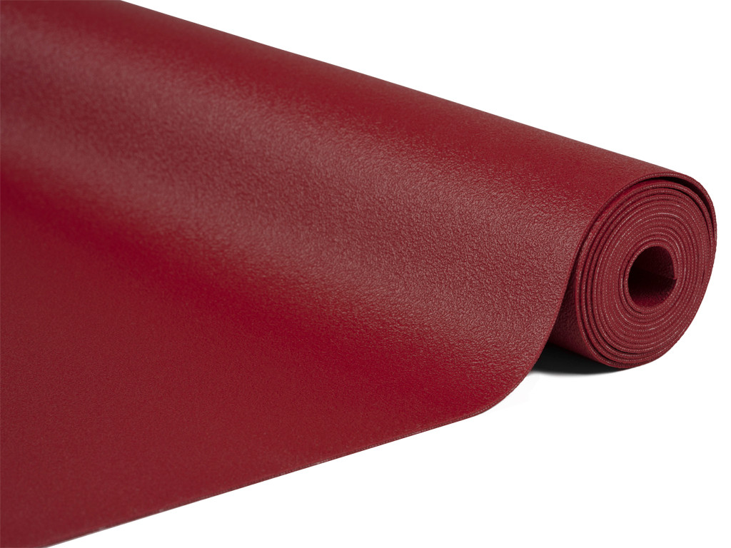 Tapete de ioga Travel-Mat - Borgonha 185 cm x 65 cm x 1,3 mm