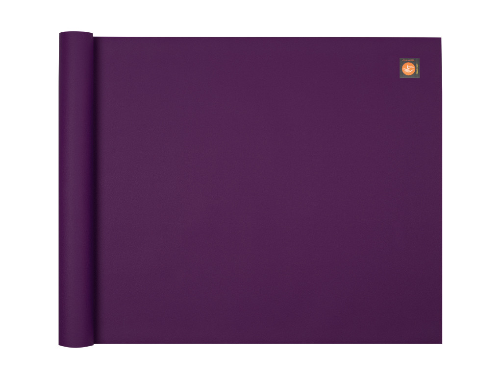 Tapis de yoga Travel-Mat - Prune 185 cm x 65 cm x 1,3 mm
