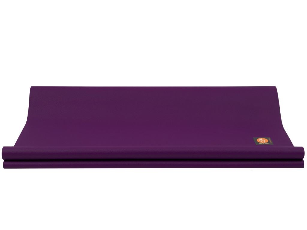 Tapis de yoga Travel-Mat - Prune 185 cm x 65 cm x 1,3 mm