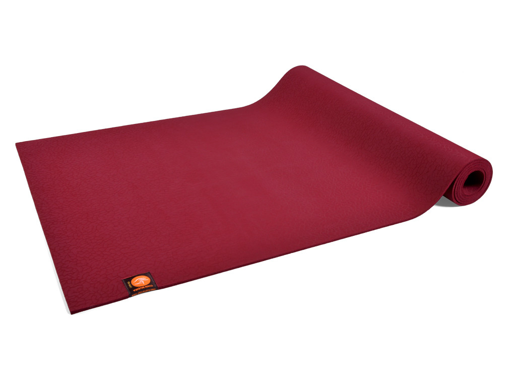 Tapis de yoga Tri Mat - Bordeaux 183cm x 61cm x 4mm