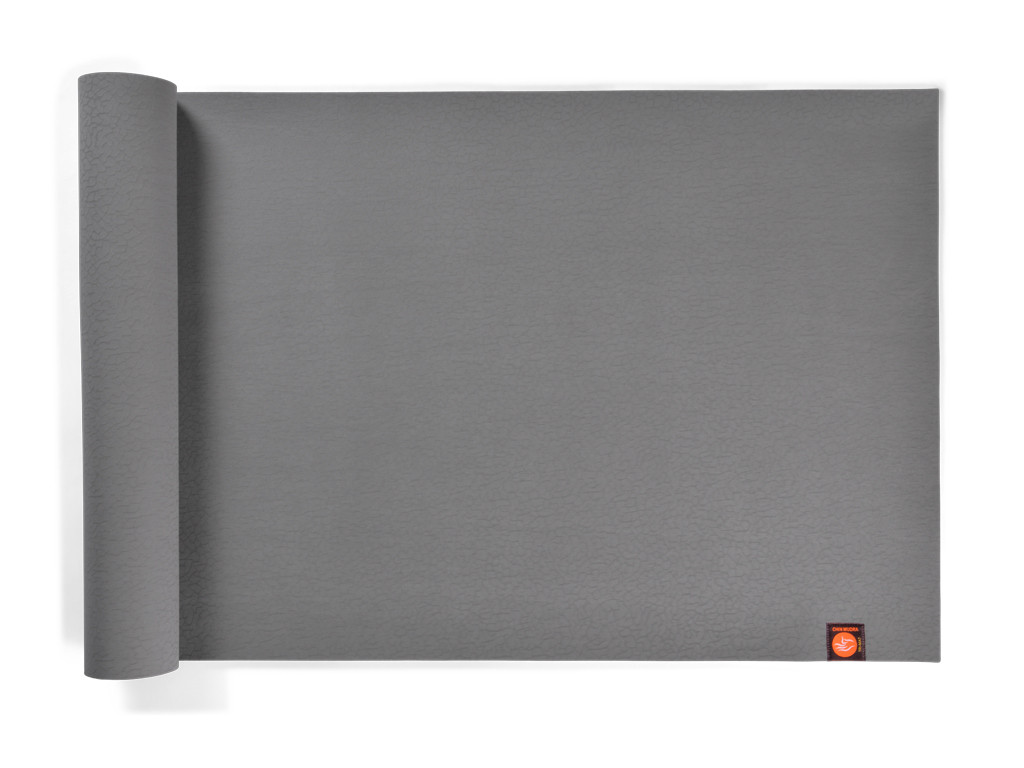 Tapis de yoga Tri Mat - Gris 183cm x 61cm x 4mm