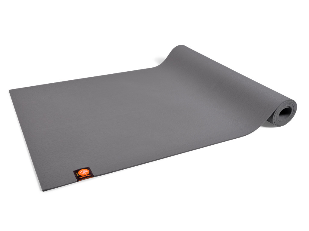 Tapete de Yoga Tri Mat - Cinza 183 cm x 61 cm x 4 mm