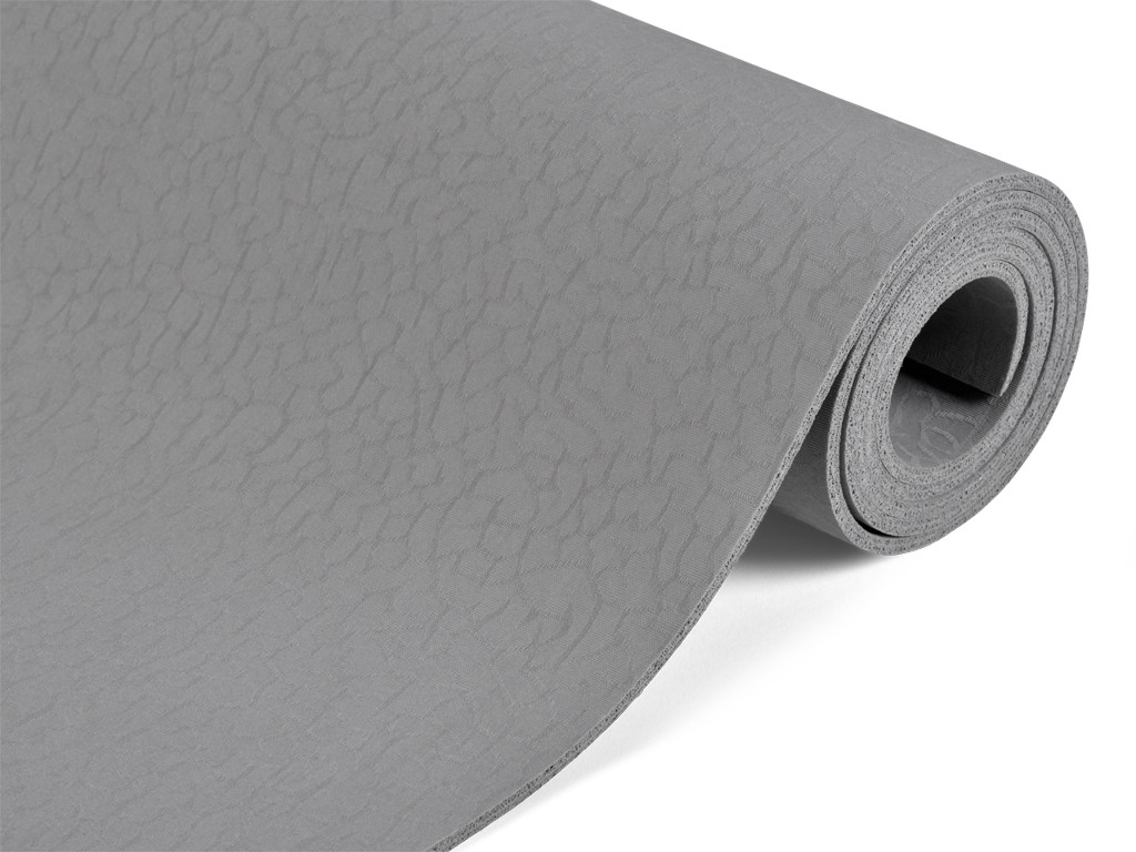 Tapis de yoga Tri Mat - Gris 183cm x 61cm x 4mm