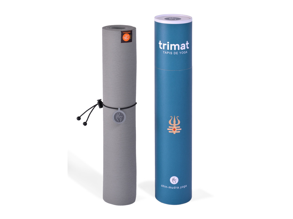 Esterilla de yoga Tri Mat - Grise 183cm x 61cm x 4mm - Casi Perfectos