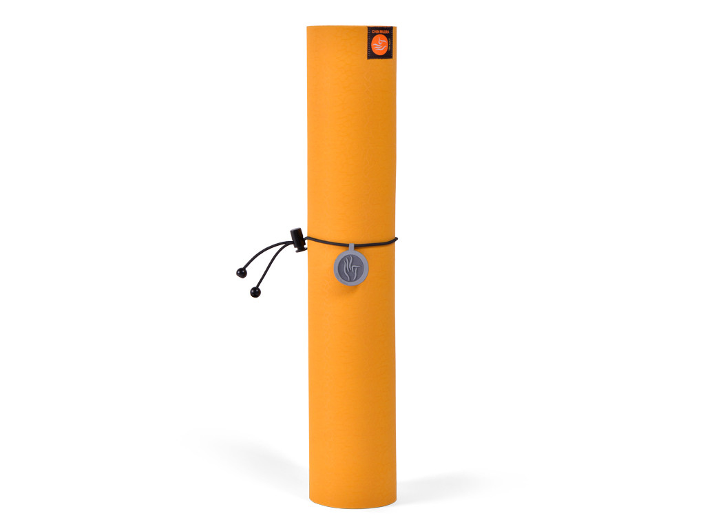 Tapis de yoga Tri Mat - Jaune Safran 183cm x 61cm x 4mm