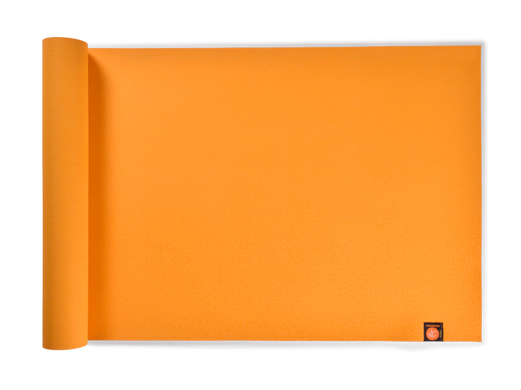 Tapis de yoga Tri Mat - Jaune Safran 183cm x 61cm x 4mm