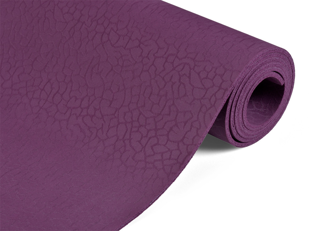 Tapis de yoga Tri Mat - Prune 183cm x 61cm x 4mm