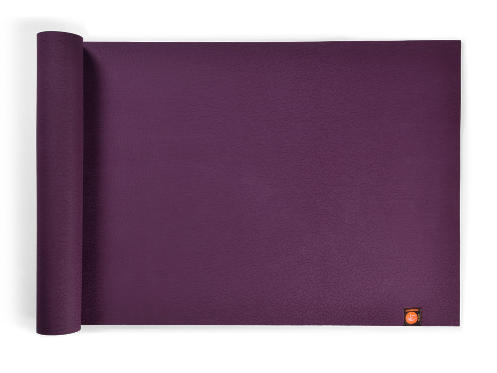 Tapis de yoga Tri Mat - Prune 183cm x 61cm x 4mm
