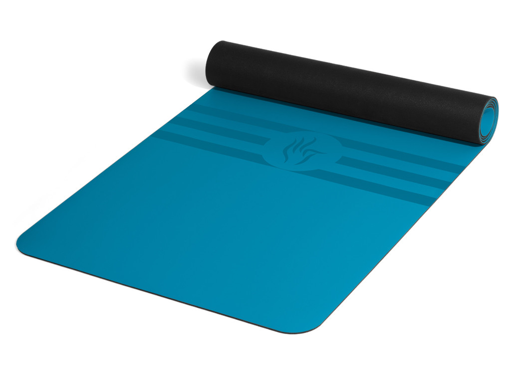 Tapis de yoga Tripundra Mat - Blue 183 cm x 61 cm x 4.0 mm
