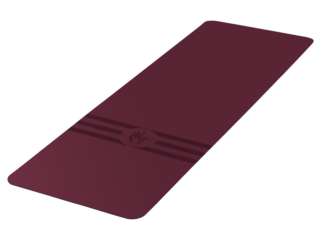 Tripundra Mat Yogamatte – Pflaume 183 cm x 61 cm x 4,0 mm