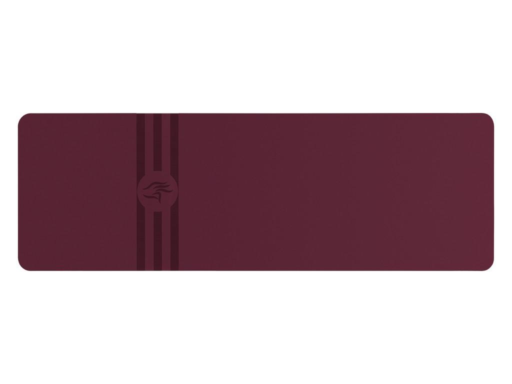 Tapis de yoga Tripundra Mat - Prune 183 cm x 61 cm x 4.0 mm