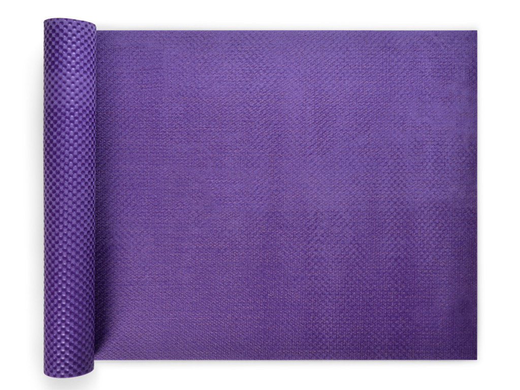Tapis Eco-Latex 100% pure Latex et Chanvre Prune