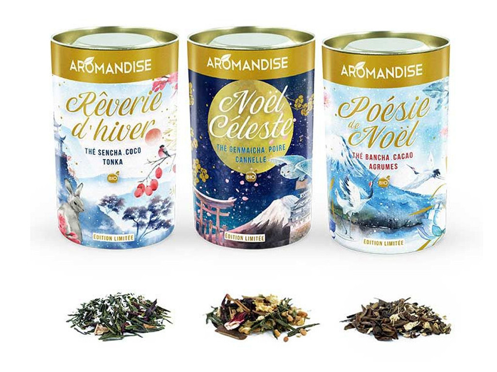 Coffret Thé Japonais de Noel