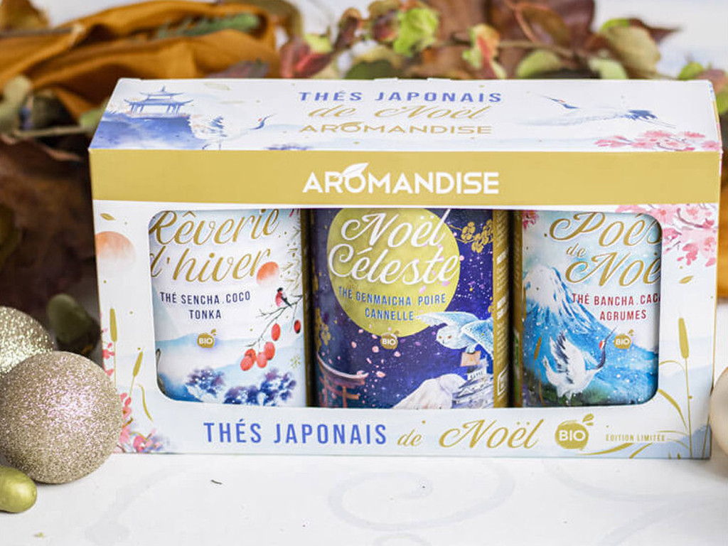 Coffret Thé Japonais de Noel