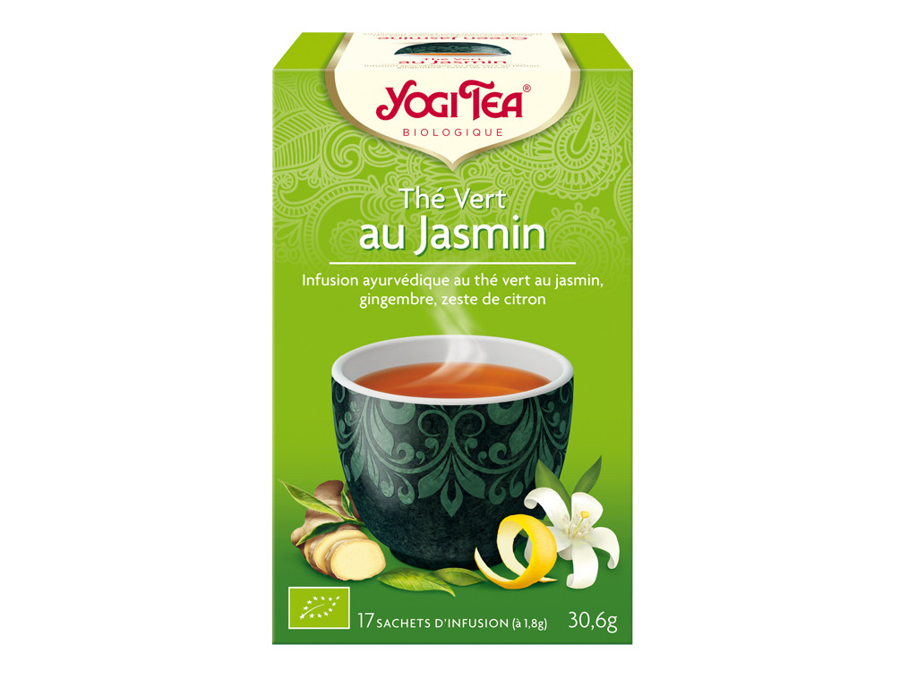 Thé Vert et épices Jasmin  (la subtilité de la fleur de jasmin) 30gr
