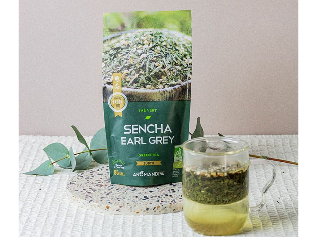 Sencha Earl Grey Green Tea 85g