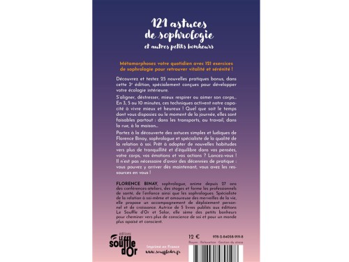 121 Astuces de Sophrologie & Autres Petits Bonheurs Florence Binay