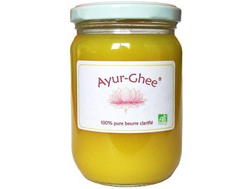 Ayur-Ghee (beurre clarifié) 100% Bio Chin Mudra