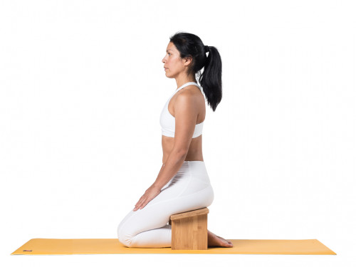 Article de Yoga Banc de Méditation démontable Pieds démontable