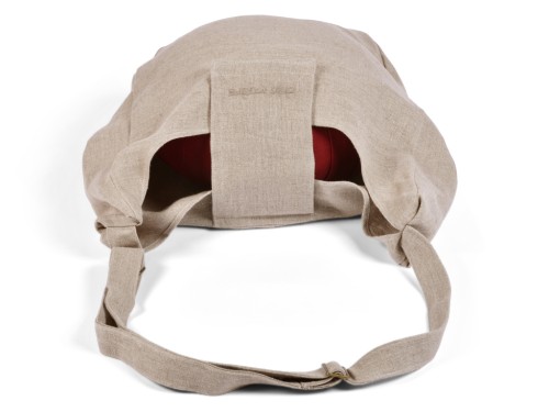 Article de Yoga Besace pour coussin de méditation Chanvre naturel Bio 43.5 cm x 12 cm