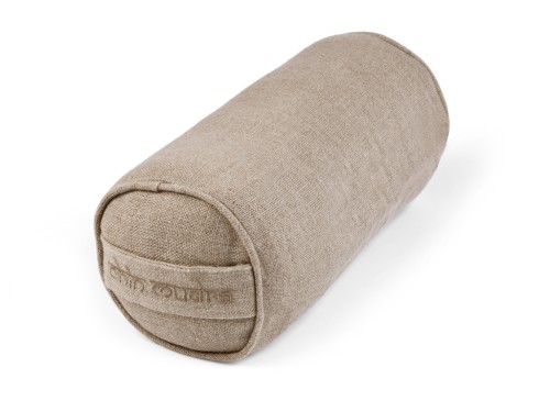 Bolster Mini Cylindrique en Chanvre biologique Chanvre naturel