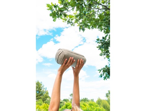 Article de Yoga Bolster Mini Cylindrique en Chanvre biologique Chanvre naturel