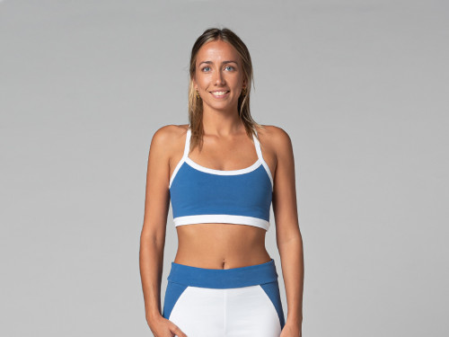 Brassière de yoga Bi-colore - Bio