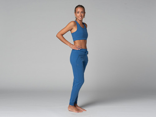 Article de Yoga Brassière de yoga Sport - Bio Bleu Chaud
