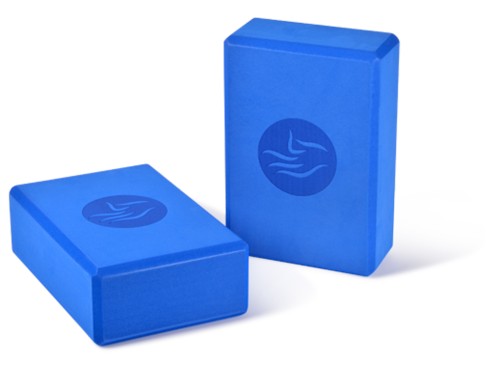 Bloque de yoga Eva - 23 x 15 x 7,6 cm Azul - Casi perfecto