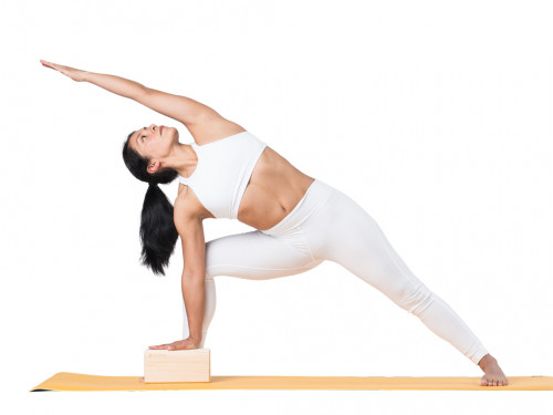 Article de Yoga Brique de yoga Iyengar liège 23cm x 12cm x 7.5cm