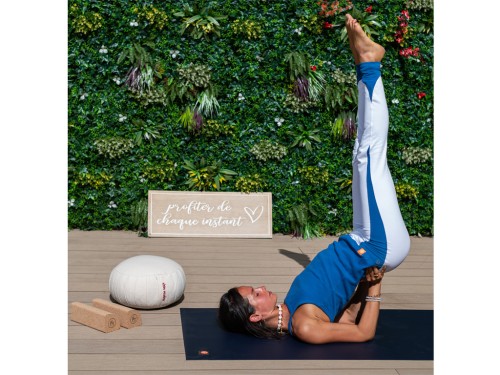 Article de Yoga Brique liège Quart de Lune 23cm x 8cm x 8cm