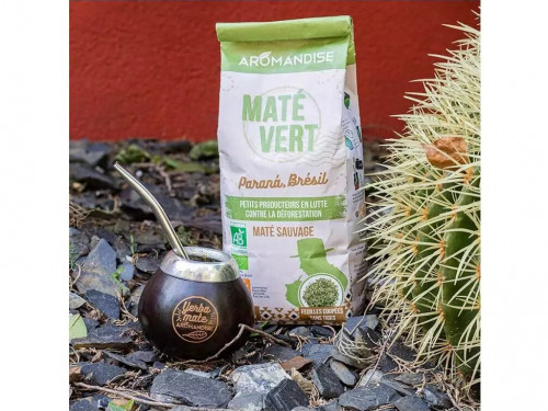 Article de Yoga Calebasse et bombilla pour Maté 150 ml