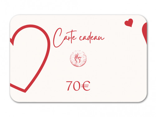 Carte cadeaux 70€