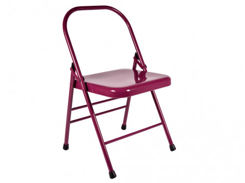 Chaise de Yoga Standard 3 Barres Prune