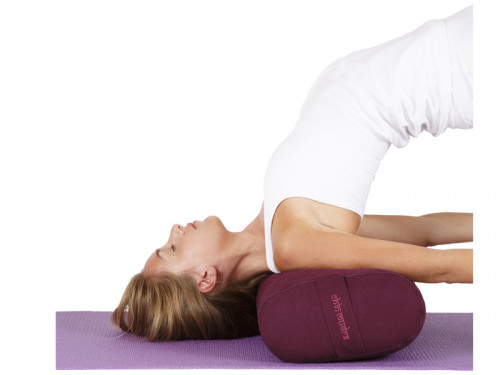 Article de Yoga Chaise de Yoga Standard 3 Barres Prune