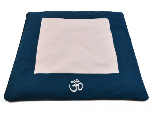 Coffret Tapis de Méditation Complet Bleu/Ecru