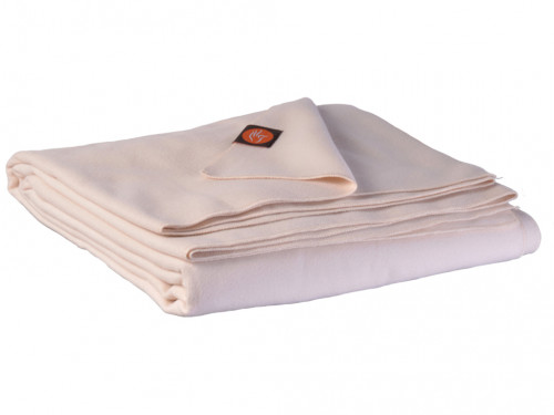 Article de Yoga Coffret Tapis de Méditation Complet Bordeaux/Safran