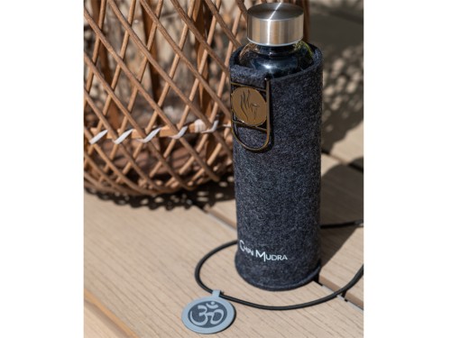 Article de Yoga Cordon élastique pour tapis de yoga Noir