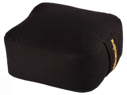 Coussin de méditation Carré Bio Noir