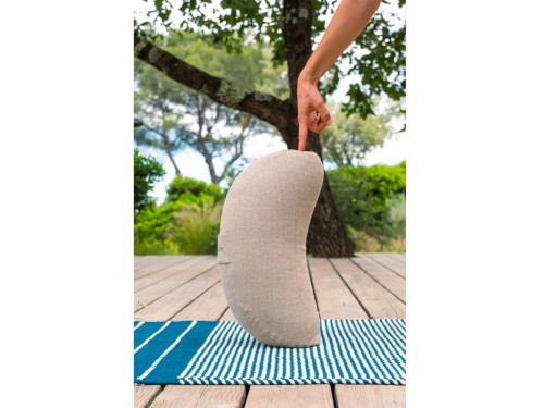 Article de Yoga Coussin de méditation Fuzen en Chanvre naturel Bio Chanvre naturel