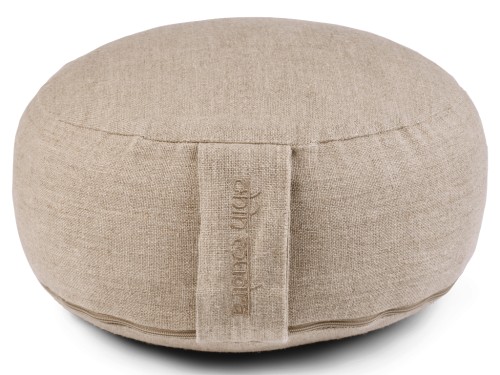 Coussin de méditation Lotus en Chanvre naturel Bio Chanvre naturel