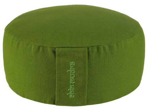 Coussin de méditation Lotus 100% coton Bio Vert