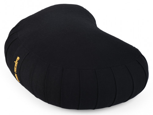 Coussin de Méditation Moon 100% coton Bio Noir