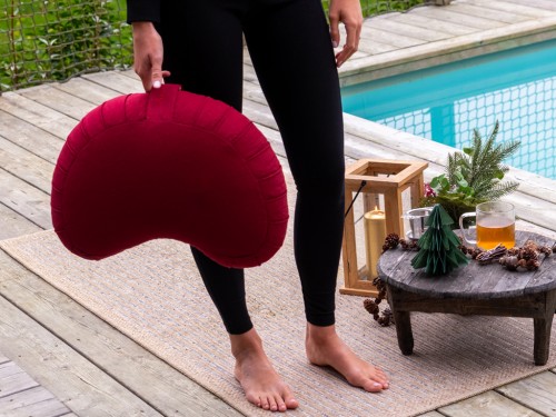 Article de Yoga Coussin de Méditation Moon 100% coton Bio Lot de 6