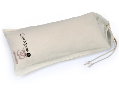 Article de Yoga Coussin de voyage 100% coton Bio Ecru