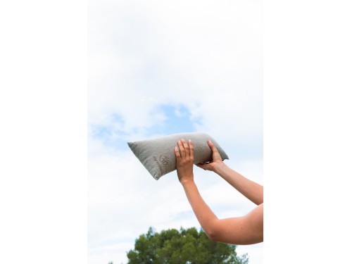 Article de Yoga Coussin de voyage en Chanvre naturel Bio Chanvre naturel